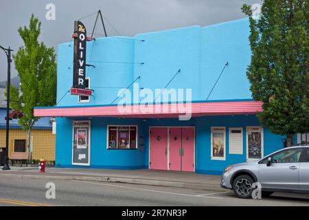 Kino in Oliver, British Columbia, Kanada Stockfoto