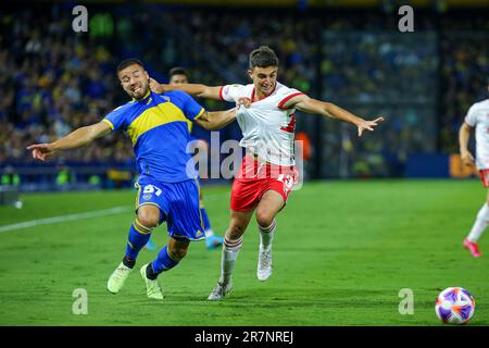 Boca Juniors Fandom Stockfoto