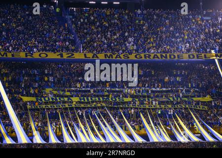 Boca Juniors Fandom Stockfoto