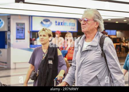 Deep Purple, Ankunft in Buenos Aires Stockfoto