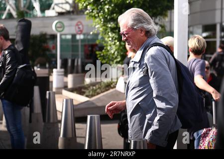 Deep Purple, Ankunft in Buenos Aires Stockfoto