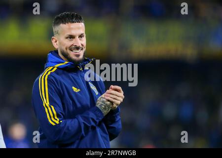 Darío Benedetto Boca Juniors-Spieler Stockfoto