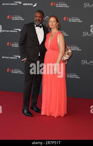 Monaco, Monaco. 17. Juni 2023. Daniel njo Lobé (L) nimmt am 16. Juni 2023 beim Monte Carlo TV Festival 62. in Monte-Carlo, Monaco, am roten Teppich Teil. Bild & Copyright © Thierry CARPICO/ATP images (CARPICO Thierry/ATP/SPP). Kredit: SPP Sport Press Photo. Alamy Live News Stockfoto