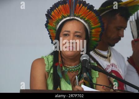 Salvador, Brasilien. 16. Juni 2023. Hãe. Kredit: Mauro Akin Nassor/FotoArena/Alamy Live News Stockfoto