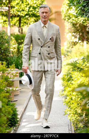 Mailand, Italien. 16. Juni 2023. MILLIARDÄR Spring Summer 2024 Runway während der Mailänder Fashion Week am 2023. Juni in Mailand; Italien 16/06/2023 Guthaben: dpa/Alamy Live News Stockfoto