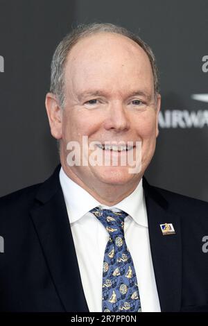 Checy, Frankreich. 17. Juni 2023. Prinz Albert II. Von Monaco besucht den roten Teppich während des Monte Carlo TV Festivals 62. am 16. Juni 2023 in Monte-Carlo, Monaco. Foto: David Niviere/ABACAPRESS.COM Kredit: Abaca Press/Alamy Live News Stockfoto