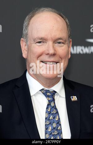 Checy, Frankreich. 17. Juni 2023. Prinz Albert II. Von Monaco besucht den roten Teppich während des Monte Carlo TV Festivals 62. am 16. Juni 2023 in Monte-Carlo, Monaco. Foto: David Niviere/ABACAPRESS.COM Kredit: Abaca Press/Alamy Live News Stockfoto