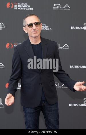 Checy, Frankreich. 17. Juni 2023. Gad Elmaleh besucht den roten Teppich während des Monte Carlo TV Festivals 62. am 16. Juni 2023 in Monte-Carlo, Monaco. Foto: David Niviere/ABACAPRESS.COM Kredit: Abaca Press/Alamy Live News Stockfoto