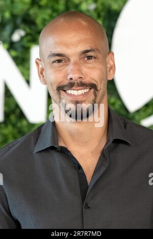 Monte Carlo, Monaco. 17. Juni 2023. Bryton James nimmt am 17. Juni 2023 beim Monte Carlo TV Festival 62. in Monte-Carlo, Monaco, an der Fotokonferenz The Young and the Restless Teil. Foto: David Niviere/ABACAPRESS.COM Kredit: Abaca Press/Alamy Live News Stockfoto