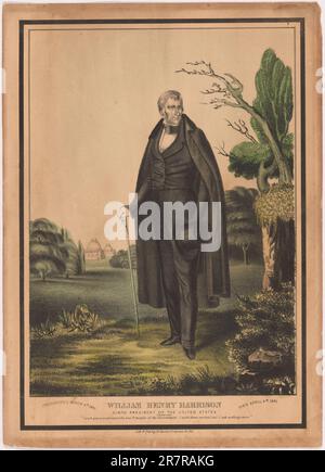 William Henry Harrison 1841 Stockfoto