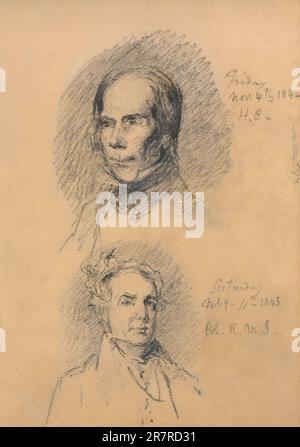 Henry Clay und Richard Mentor Johnson 1842-1843 Stockfoto