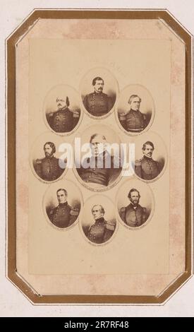 Offiziere unserer Armee, 1861 c. 1861-1862 Stockfoto