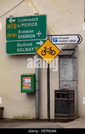 Ennis, County Clare, Irland Stockfoto