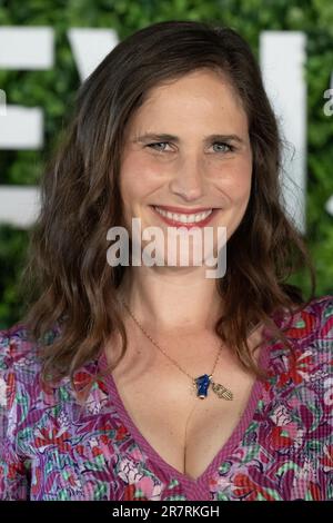 Monte Carlo, Monaco. 17. Juni 2023. Josephine Drai besucht die Fotokonferenz Lycee Toulouse Lautrec während des 62. Monte Carlo TV Festivals am 17. Juni 2023 in Monte-Carlo, Monaco. Foto: David Niviere/ABACAPRESS.COM Kredit: Abaca Press/Alamy Live News Stockfoto