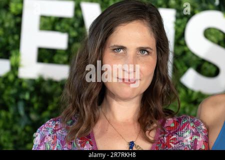 Monte Carlo, Monaco. 17. Juni 2023. Josephine Drai besucht die Fotokonferenz Lycee Toulouse Lautrec während des 62. Monte Carlo TV Festivals am 17. Juni 2023 in Monte-Carlo, Monaco. Foto: David Niviere/ABACAPRESS.COM Kredit: Abaca Press/Alamy Live News Stockfoto