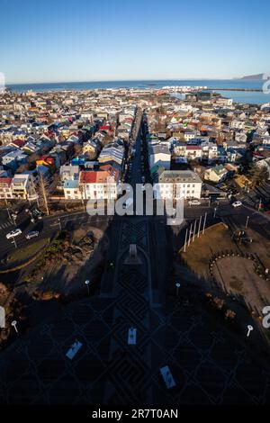 Reykjavík, Hauptstadtregion, Island Stockfoto