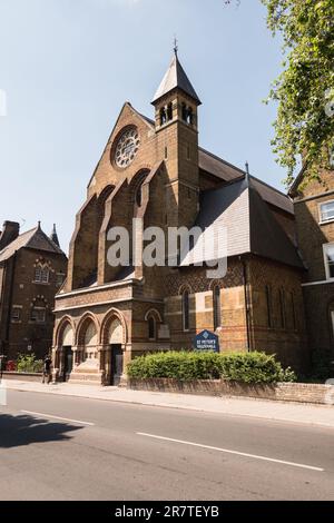 St. Peter's Church, Kennington Lane, Vauxhall, London, SE11, England, Großbritannien Stockfoto