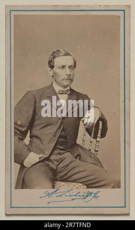 Pierre Gustave Toutant Beauregard 1866 Stockfoto