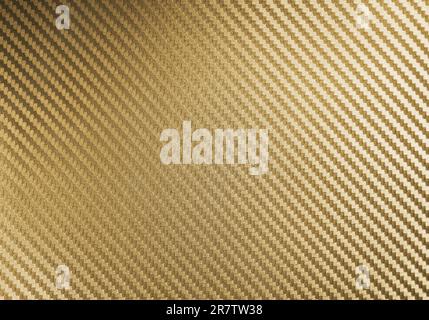 Goldkarbonfaserstruktur Stockfoto