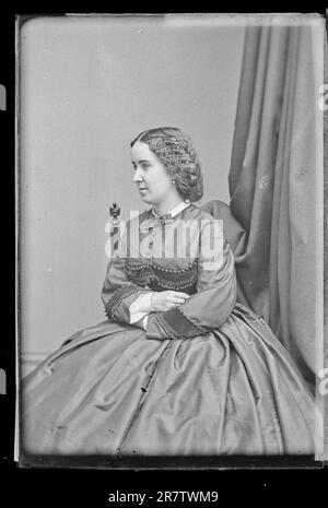 Clara Louise Kellogg c. 1860-1870 Stockfoto