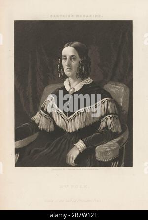 Sarah Childress Polk c. 1850 Stockfoto