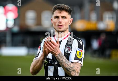 Gavan Holohan während des Sky Bet EFL League zwei Fußballspiele zwischen dem Grimsby Town FC und dem Leyton Orient FC in Blundell Park, Cleethorpes, England, O. Stockfoto