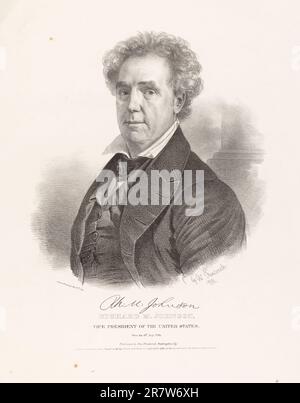 Richard Mentor Johnson 1840 Stockfoto