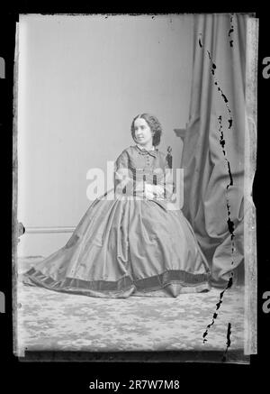 Clara Louise Kellogg c. 1860-1870 Stockfoto