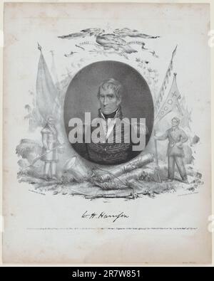 William Henry Harrison 1839 Stockfoto