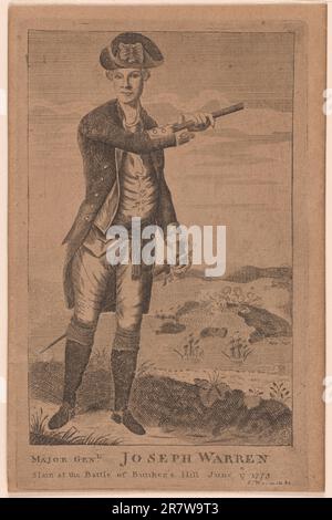 Joseph Warren 1781 Stockfoto