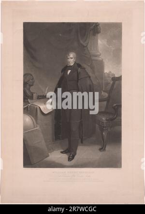 William Henry Harrison 1841 Stockfoto