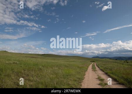 Greenland Open Space, ein County Park in der Nähe von Monument, Colorado Stockfoto