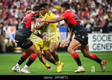 Saint-Denis, Frankreich, Frankreich. 17. Juni 2023. Jonathan DANTY von La Rochelle während des Finalspiels DER TOP 14 zwischen Stade Toulousain (Toulouse) und Stade Rochelais (La Rochelle) am 17. Juni 2023 im Stade de France in Saint-Denis bei Paris, Frankreich. (Kreditbild: © Matthieu Mirville/ZUMA Press Wire) NUR REDAKTIONELLE VERWENDUNG! Nicht für den kommerziellen GEBRAUCH! Stockfoto