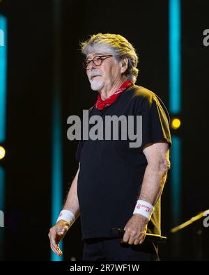 Randy Owen aus Alabama tritt am 4. Tag des CMA Fest im Nissan Stadium am Donnerstag, den 11. Juni 2023 in Nashville, Tennessee auf. (Foto: Amiee St Stockfoto