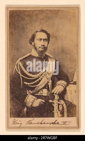 Alexander Liholiho c. 1862 Stockfoto