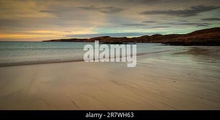 Achmelvich Beach im Norden Schottlands Stockfoto