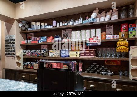 Das Museum of Broadway befindet sich im Theaterviertel in der Nähe des Times Square, 2023, New York City, USA Stockfoto