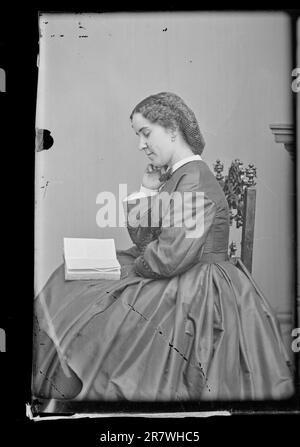 Clara Louise Kellogg c. 1860-1870 Stockfoto