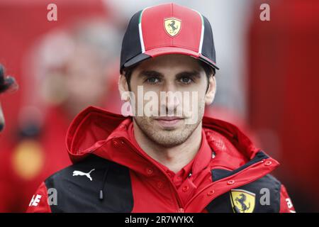 GIOVINAZZI Antonio (ita), Scuderia Ferrari SF-23 Reserve- und Testfahrer, Porträt während des Formel 1 Pirelli Grand Prix du Canada, 8. Runde der Formel-1-Weltmeisterschaft 2023 vom 16. Bis 18. Juni 2023 auf dem Circuit Gilles Villeneuve in Montreal, Kanada Stockfoto