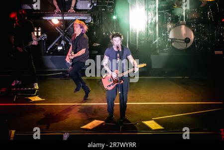 Dorset, Großbritannien. 17. Juni 2023. Goo Goo Dolls tritt an der O2 Academy Bournemouth 17.06.2023 auf. Kredit: Charlie Raven/Alamy Live News Stockfoto