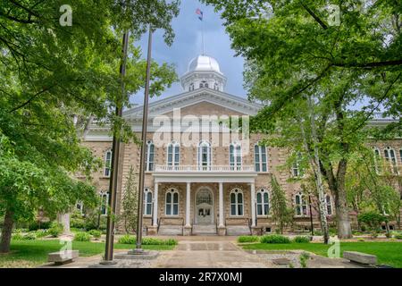 Außenansicht des Nevada State Capitol Building in Carson City, Nevada Stockfoto