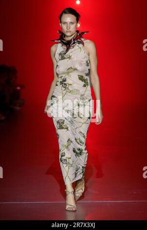 Mailand, Italien. 17. Juni 2023. JORDANLUCA Spring Summer 2024 Runway während der Mailänder Fashion Week am 2023. Juni in Mailand; Italien 17/06/2023 Guthaben: dpa/Alamy Live News Stockfoto