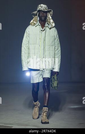 Mailand, Italien. 17. Juni 2023. MSGM Spring Summer 2024 Runway während der Mailänder Modewoche am 2023. Juni in Mailand; Italien 17/06/2023 Guthaben: dpa/Alamy Live News Stockfoto