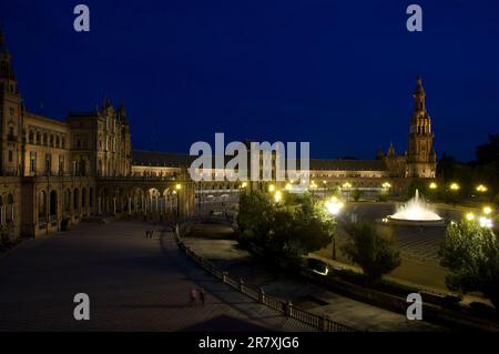 Plaza de Espana, Sevilla Stockfoto