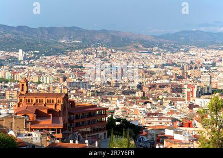 Horta ist ein Stadtteil im Norden von Barcelona. Mit ca. 1,6 Millionen Einwohnern ist Barcelona die Hauptstadt Kataloniens Stockfoto