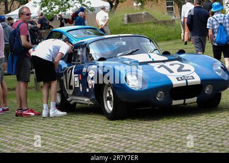 Bicester, Oxon, Vereinigtes Königreich, 17. Juni 2023. Ein angenehmer Tag beim Bicester Flywheel Festival. Oxfordshire, England Kredit: Ian Tennant/Alamy Live News. Stockfoto