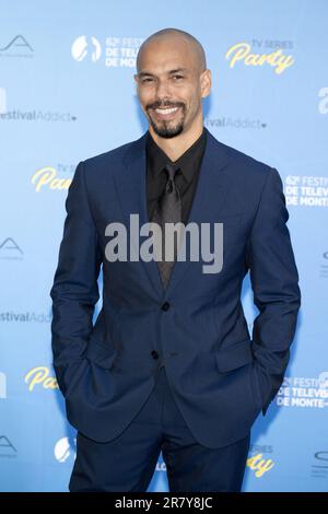 Monte Carlo, Monaco. 17. Juni 2023. Bryton James nimmt am 17. Juni 2023 am Monte Carlo TV Festival 62. in Monte-Carlo, Monaco, Teil. Foto: David Niviere/ABACAPRESS.COM Kredit: Abaca Press/Alamy Live News Stockfoto