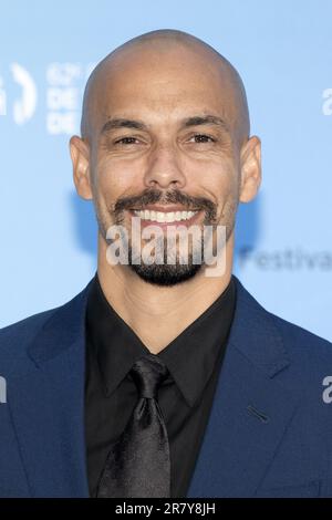 Monte Carlo, Monaco. 17. Juni 2023. Bryton James nimmt am 17. Juni 2023 am Monte Carlo TV Festival 62. in Monte-Carlo, Monaco, Teil. Foto: David Niviere/ABACAPRESS.COM Kredit: Abaca Press/Alamy Live News Stockfoto