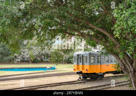 Taitung, Taiwan - 15. März 2023 : Bahnhof Taitung Railway Art Village Stockfoto