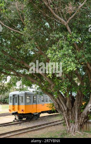 Taitung, Taiwan - 15. März 2023 : Bahnhof Taitung Railway Art Village Stockfoto